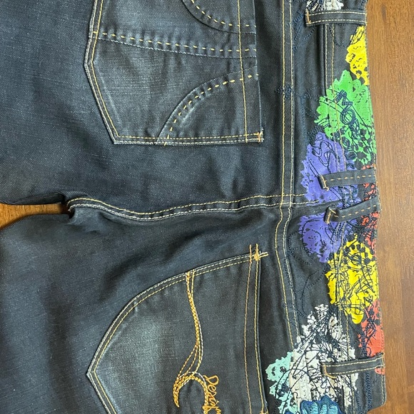 Desigual Embroidered Jeans with Vintage Wash - Picture 2 of 10